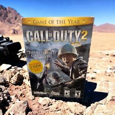 Call of Duty 2 (Edição Jogo do Ano) Original pkg, Livreto, 6 Discos, Código comprar usado  Enviando para Brazil