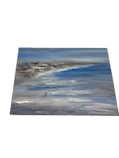 Oil SEASCAPE Canvas Signed Beach Original Kirk Phillips? for sale  Shipping to South Africa