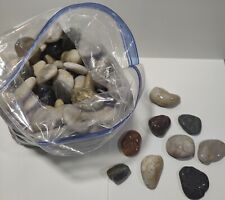 10 POUNDS of Smooth River Rocks - Garden Outdoor Stones / Pebbles 1"-2" - 10 lbs for sale  Shipping to South Africa