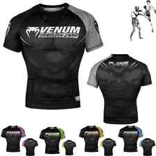 Camisetas masculinas de treinamento de secagem rápida com cordão MMA Muay Thai tops de boxe academia comprar usado  Enviando para Brazil