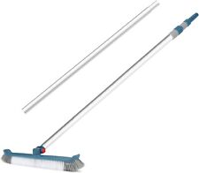 POOPLE Swimming Pool Brush with Pole, 16ft Aluminum Telescopic Pool Poles and Po for sale  Shipping to South Africa