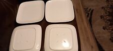 Square white plates for sale  ALFRETON