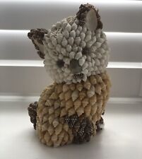 Vintage seashell cat for sale  WISBECH