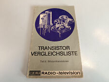 Transistor vergleichsliste tei gebraucht kaufen  Ebersbach