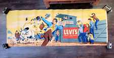 Vintage levi poster for sale  Los Angeles