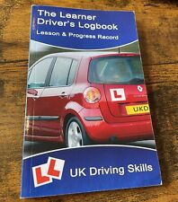 Learner drivers logbook for sale  LIVERPOOL