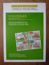 Poster francobolli UFFICIO POSTALE ""carte griglia"" degli anni '80 SCEGLI inc. definitivi usato  Spedire a Italy