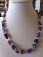 Amethyst necklace for sale  MAUCHLINE