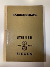 1950 baubeschlag katalog gebraucht kaufen  Kreuztal