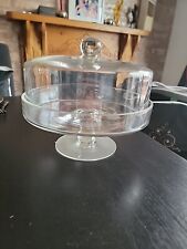 large glass cake dome for sale  SWANSEA