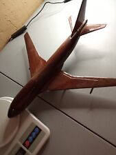 Boeing? Mitsubish? Airplane Solid Mahogany Airplane Wooden Model 16” Long Ra41 for sale  Shipping to South Africa