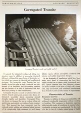 Asbestos corrugated transite for sale  USA