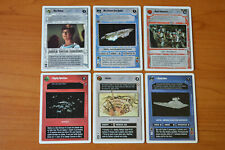 Star Wars CCG Decipher SWCCG ECOND ANTHOLOGY COMPLETE 6 CARD SET LP Played, used for sale  Canada