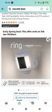 Ring spotlight security for sale  CLACTON-ON-SEA