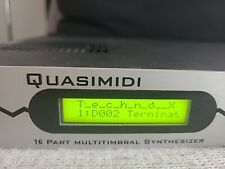 Quasimidi technox sintetizzato usato  Spedire a Italy