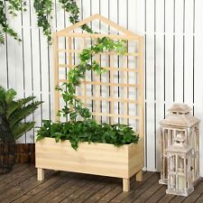 Wooden planters trellis for sale  GREENFORD