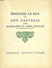 édouard roy fauteuil d'occasion  France