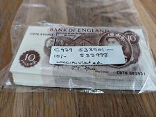 Ten shilling notes for sale  YORK