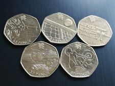 Olympic 50p coins for sale  COLCHESTER