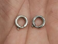 (2) Tiffany & Co prata esterlina 10 mm anel de salto mola fecho suporte comprar usado  Enviando para Brazil