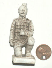 White Chess Terrain Cotta Chinese Asian Clay Replacement Pedestrian Figure Pieces for sale  Shipping to South Africa