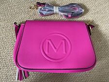 Bright pink handbag for sale  ALDERSHOT