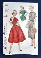 Bust simplicity 4441 for sale  IPSWICH