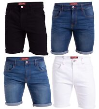 Meia calça jeans masculina jeans casual slim fit verão stretch, usado comprar usado  Enviando para Brazil