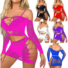Woman fishnet lingerie for sale  Shipping to Ireland