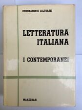 Libro letteratura italiana. usato  Milano