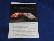Publicité automobile matra d'occasion  Saint-Cyr-sur-Mer