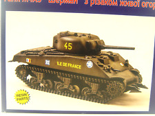 Sherman M4A3  US Panzer  - UM Unimodels  Bausatz  1:72 -   373   #E gebr. comprar usado  Enviando para Brazil