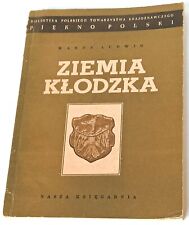 Używany, Wanda Ludwig: Ziemia Kłodzka. Warszawa: Nasza Księgarnia 1950. Piękno Polski na sprzedaż  PL