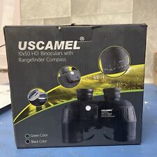 USCAMEL 10X50 Marine Binoculars for Adults, Waterproof Binoculars with Rangefind for sale  Shipping to South Africa