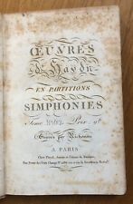 Haydn joseph symphonie d'occasion  Bordeaux-