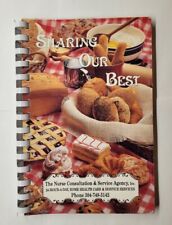Libro de cocina Sharing Our Best Nurse Consultation and Service Agency OH WV 1993 segunda mano  Embacar hacia Argentina