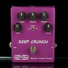 Used Heptode Deep Crunch Dynamic Crunch Preamp Guitar Effect Pedal for sale  Shipping to South Africa