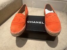 Chanel orange suede for sale  WEMBLEY