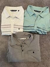 Lot of 3 Travis Mathew Men's Polo Shirts XL, usado comprar usado  Enviando para Brazil