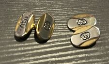 Gucci cufflinks interlocking for sale  AYLESBURY