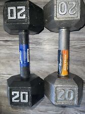 2x 20 dumbells lb for sale  High Point