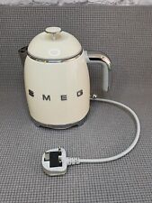 Smeg KLF05CRUK Retro Style Mini Jug Kettle in Cream, used for sale  Shipping to South Africa