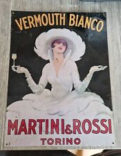 Martini vermouth blechschild gebraucht kaufen  Obernburg a.Main