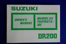 Suzuki dr200 original for sale  ALTON