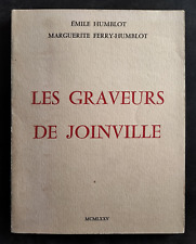 Graveurs joinville emile d'occasion  Les Sables-d'Olonne