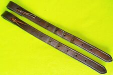 TUCKER Saddlery PAIR of (2) Saddle Billet Straps~Clean Supple~18-1/2" x1-1/4"~NR for sale  Shipping to Canada