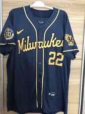 Milwaukee brewers jersey for sale  ALFRETON