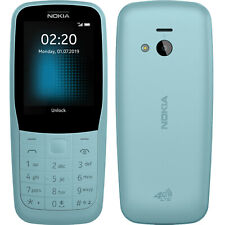 Original Nokia 220 Dual SIM Bluetooth desbloqueado de fábrica LTE 4G recurso telefone azul comprar usado  Enviando para Brazil