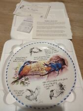 Kingfisher wedgewood plate for sale  AYLESBURY