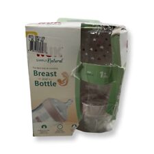 NUK, Simply Natural Bottles, 1+ Month Medium, 2 Pack 9 Oz Damaged Box Pink Heart for sale  Shipping to South Africa